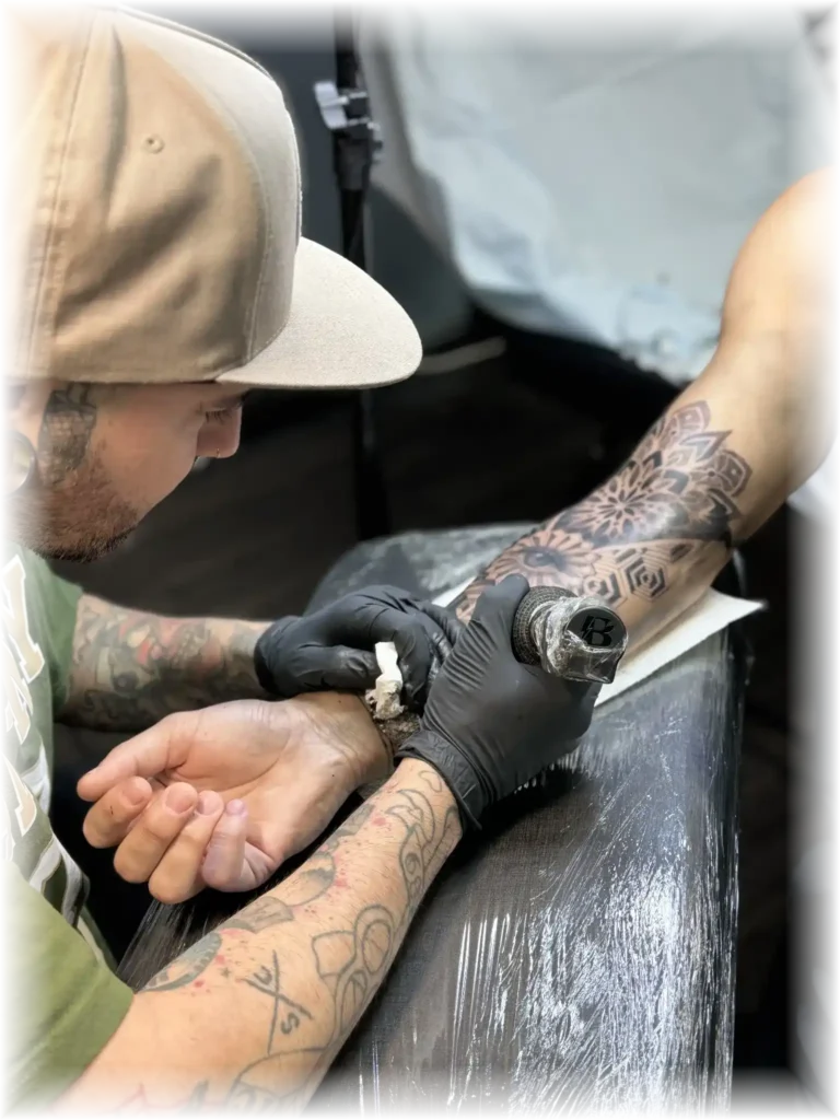 Duk Tattoo in Action - Boca Raton, Florida